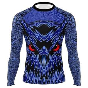 Camiseta Deportiva Personalizada con Sublimación para Hombre, Manga Larga, Transpirable, Material de Poliéster y Elastano - Product Image 1