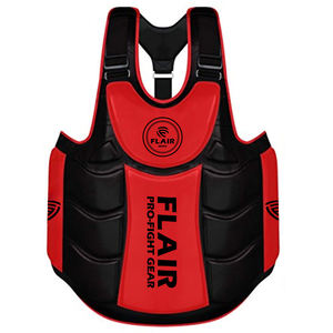Logo personnalisable Protection de poitrine de sécurité sportive Protecteur de corps durable pour MMA Taekwondo Martial Cuir respirant - Product Image 1