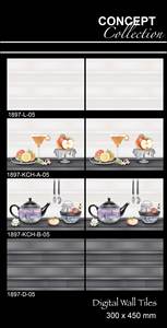 Carreaux muraux modernes 300x450mm solides et épais-Carreaux de sol imperméables, ignifuges et antibactériens pour cuisine, extérieur, salle de bain - Product Image 5