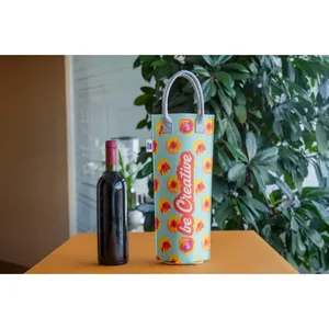 Borsa per Vino Ecologica in RPET per Forniture Promozionali per Feste - Product Image 4