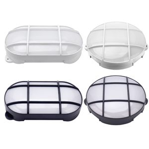 Lampada da parete per esterni a LED Cercis ovale con griglia 15W 950Lm 6500K IP65 bianco (GSC 200205001) - Product Image 3