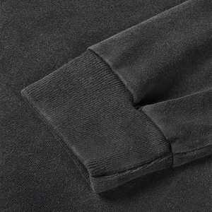 Sudadera Unisex Personalizada con Cuello Redondo, 100% Algodón, Sudadera Holgada de Felpa Francesa, Sudadera Lisa de Estilo Urbano, Sudadera con Capucha de Lujo - Product Image 3