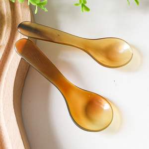 Cuchara de Cuerno de Búfalo de 20 ml, Diseño Moderno, Hecha a Mano, Pulida, Ecológica, Apta para Lavavajillas, Experiencia Gastronómica Única - Product Image 3