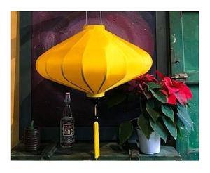 Linterna de seda colgante tradicional para exteriores para decoración del hogar/restaurante farolillos de seda de flores de estilo vietnamita de Vietnam - Product Image 5