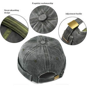 Bonnets de qualité supérieure dernière conception vente en gros 100% laine et coton bonnets personnalisés - Product Image 2