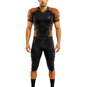 Uniforme de Fútbol Americano Transpirable de Poliéster Duradero, Ropa Deportiva para Equipos, Jersey de Alto Rendimiento para Competencia al Aire Libre - Product Image 4
