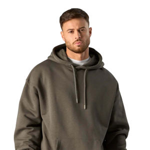 Sudadera con Capucha de Forro Polar de 400 g/m², Ecológica, Impermeable, Transpirable, para Invierno, con Capucha, Personalizable con Bordado, Impresión de Logotipo, Gruesa, Extragrande, 100% - Product Image 4