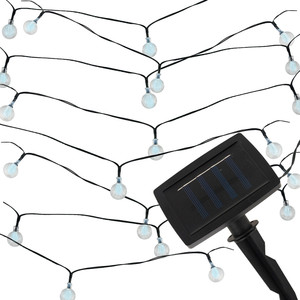 Solar <b>Lights</b> 20 LED Garland <b>String</b> <b>Lights</b> - Product Image 1