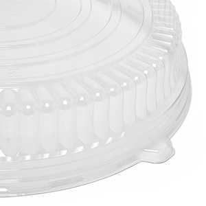 Round PET Disposable Dome Lids Platters & Trays Sold Separately - Product Image 2