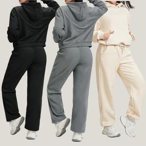 Chándal Deportivo Personalizado para Mujer, Invierno, Estampado, Ecológico, 100% Algodón, con Sudadera con Capucha Transpirable de Peso Medio - Product Image 6