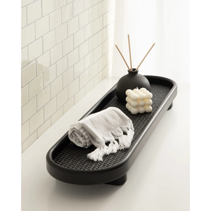 ถาดเสิร์ฟทำจากไม้ที่มีความปลอดภัยในฟาร์มถาดเสิร์ฟพร้อมถาดสำหรับตกแต่งบ้านงานปาร์ตี้รอมฎอนโต๊ะกาแฟถาดเสิร์ฟอาหาร - Product Image 1