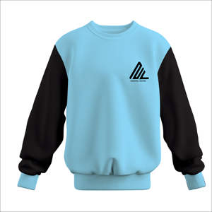 Ropa de calle personalizada para hombre, jersey de gran tamaño en blanco con hombros caídos, sudadera holgada de cuello redondo de algodón polar grueso con bolsillo lateral - Product Image 3