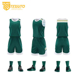 Conjunto de Camiseta de Baloncesto Unisex Personalizada, Ropa Deportiva de Secado Rápido, Transpirable, 100% Poliéster, Antibacteriana, Sin Mangas, con Logotipo Personalizado - Product Image 4