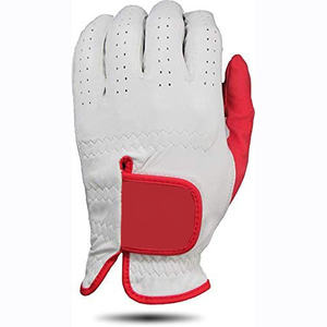 Logotipo personalizable Guante de golf Unisex Guantes de cuero de golf ligeros transpirables de alta calidad para hombres para manos izquierda y derecha - Product Image 6