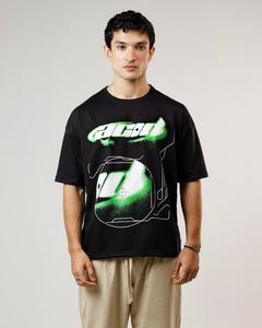 100% coton design personnalisé et logos graphique imprimé goutte épaule 2025 été manches courtes services OEM unisexe t-shirts - Product Image 3