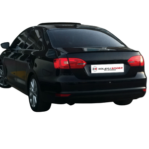 Volkswagen Jetta 2012-2017 FRP Single Deck <b>Rear</b> Trunk <b>Spoiler</b>-Replacement Tail Wing - Product Image 3