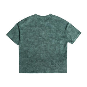 T-shirt à épaules tombantes en coton poly mélangé léger respirant et tissu à séchage rapide pour hommes - Product Image 5