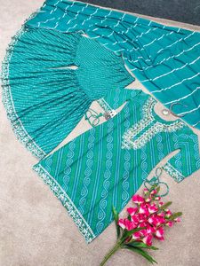 Costume de travail Salwar Plazzo pour femmes, dernière mode de styliste indien, broderie de Style marocain, fonction de mariage et de fête - Product Image 3