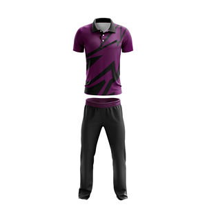 Los hombres usan el logotipo del equipo y el nombre Cricket Jersey Sublimación Impresión Cricket Apparel Sport Training Uniform - Product Image 5