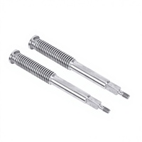 Válvula de Fuego Húmedo de Acero Inoxidable 420/316/304 con Rosca de Sellado Duro, Accesorios Mecanizados por CNC para Torneado y Fresado de Precisión
