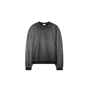 Novedad de 2024, Sudaderas con cuello redondo y estampado de lavado ácido para hombre, Tops de invierno de manga larga de algodón 100% de talla grande XS, temporada de otoño - Product Image 6