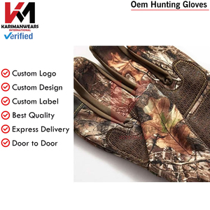 Gants de chasse en cuir personnalisés OEM, imperméables, respirants, motif camouflage, vente en gros, livraison rapide - Product Image 3
