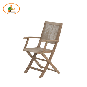 อาร์มแชร์แบบพับเชือก | โครงไม้อะคาเซียพร้อมที่นั่งและหลังแบบทอ | ความสบายและความสง่างามกลางแจ้ง | ผู้ส่งออกเวียดนาม - Product Image 1