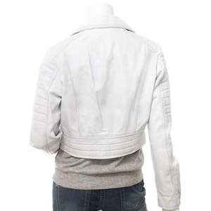 Chaqueta de Cuero para Mujer de Alta Calidad, Venta Directa de Fábrica, MOQ Bajo, Chaqueta de Cuero de Moda de Talla Grande para Mujer - Product Image 2