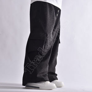 Pantalon de snowboard baggy pour homme, coupe-vent, respirant, softshell, doublure polaire isolée réglable, personnalisé, grande taille imprimé OEM - Product Image 2