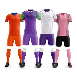 Conjunto de Uniforme de Fútbol Personalizable para Verano, Ropa Deportiva con Corte Automatizado, Número y Nombre Personalizados - Product Image 2