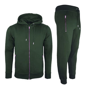 Sweat à capuche léger pour hommes, haut et bas, pantalon de survêtement de jogging, nouveau cordon contrasté, doublé polaire, survêtement de sport de grande taille - Product Image 4