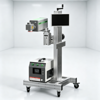 Máquina de Marcado Láser UV de 3W, 355nm, Alta Velocidad, para Marcado de Productos en Línea, Plástico, Electrónica y Embalaje