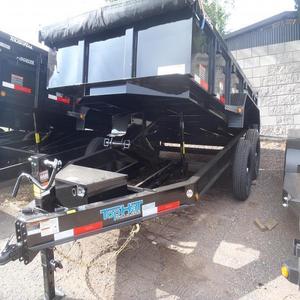 Remorque à benne basculante agricole de 7 tonnes (14,000 lb) Options de gros disponibles pour les agriculteurs à la recherche de solutions de transport fiables et de grande capacité - Product Image 2