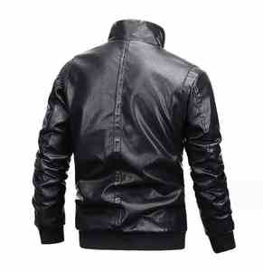 Directo de fábrica, nuevas chaquetas genuino de invierno con cremallera de cuero personalizadas para hombres, motociclista, rompevientos informal, abrigo de negocios Formal - Product Image 2