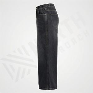 <b>Women's</b> Wide Leg <b>Jeans</b> Loose <b>Jeans</b> Casual Wide Leg Pants <b>Woman</b> High Waist Latest Loose Straight Denim Customized Color Pant - Product Image 3