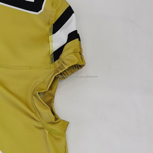 American Football Training Jersey Sports Shirt Customized Team Embroidered Tops American Football Jersey for Sale - Product Image 3