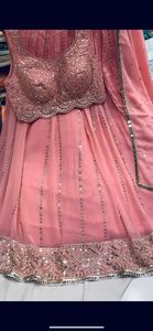 ชุดงานเย็บปักถักร้อยสำหรับเจ้าสาวออกแบบใหม่ lehengas choli กับ dupatta - Product Image 3