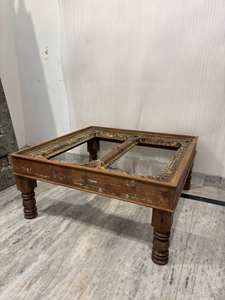 Mesa de Centro Moderna de Madera Maciza de Lujo con Altura Ajustable y Diseño Personalizable para Sala de Estar, Dormitorio, Comedor, Villa, Decoración del Hogar - Product Image 3