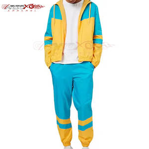 Traje cortavientos de rendimiento para hombres con diseño antiviento y absorbente de sudor, traje cortavientos suave y ligero - Product Image 6