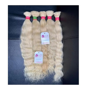 วิกผมคนแท้แบบอินเดียเป็นลอนลึกทำจากหนังแท้ผมแท้ - Product Image 1