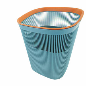 Poubelle rectangulaire en papier de 23 L sans couvercle, poubelle écologique en PP pour un usage domestique, design à ouverture supérieure - Product Image 5