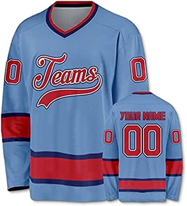 Nouveau maillot de hockey sur glace durable personnalisé 100% polyester réversible par sublimation personnalisé tous les styles vêtements de hockey cousus sur le dessus 2025 - Product Image 4