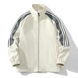 Jersey deportivo informal para hombre, Top y pantalones de chándal para correr, conjunto de manga larga de 2 piezas, 100% algodón de talla grande para Otoño Invierno - Product Image 4