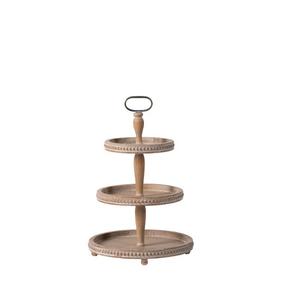 Supports à gâteaux multifonctionnels pour la maison, pour les fêtes d'anniversaire, la décoration de table de Noël, forme ronde, support à gâteaux à 3 étages - Product Image 6