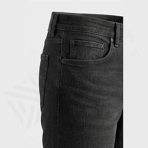 Pantalones Vaqueros de Mezclilla para Hombre, Marca Shell, Bolsillos Exteriores, Impresión Personalizada, Color Personalizado, Corte Recto, Elásticos, para Invierno y Otoño - Product Image 5