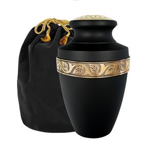 Urna de cremación de recuerdo de Metal de latón y aluminio de alta calidad, urna para mascotas para cenizas humanas y de mascotas, suministros funerarios y urnas de fichas de cremación - Product Image 2