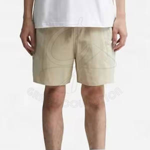 Short coupe-vent élégant pour hommes avec cordon de serrage pour modèle personnalisé Style coupe-vent Couche extérieure Short durable - Product Image 5