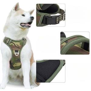 Collier souple moderne pour chiens de grande à moyenne taille, super durable, camouflage réfléchissant, avec contrôle par guidon, long - Product Image 2