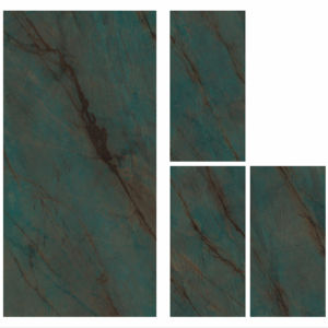 กระเบื้องพอร์ซเลนเคลือบเงาสูงสีเขียว QUMICA - Product Image 1