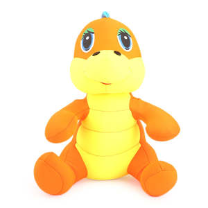 Juguete de Dinosaurio de Peluche Suave - Naranja - Product Image 2